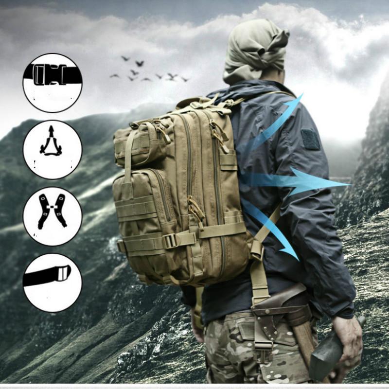 30L /50 L 1000D Nylon Sports Camping Hiking Trekking Fishing Hunting 3P