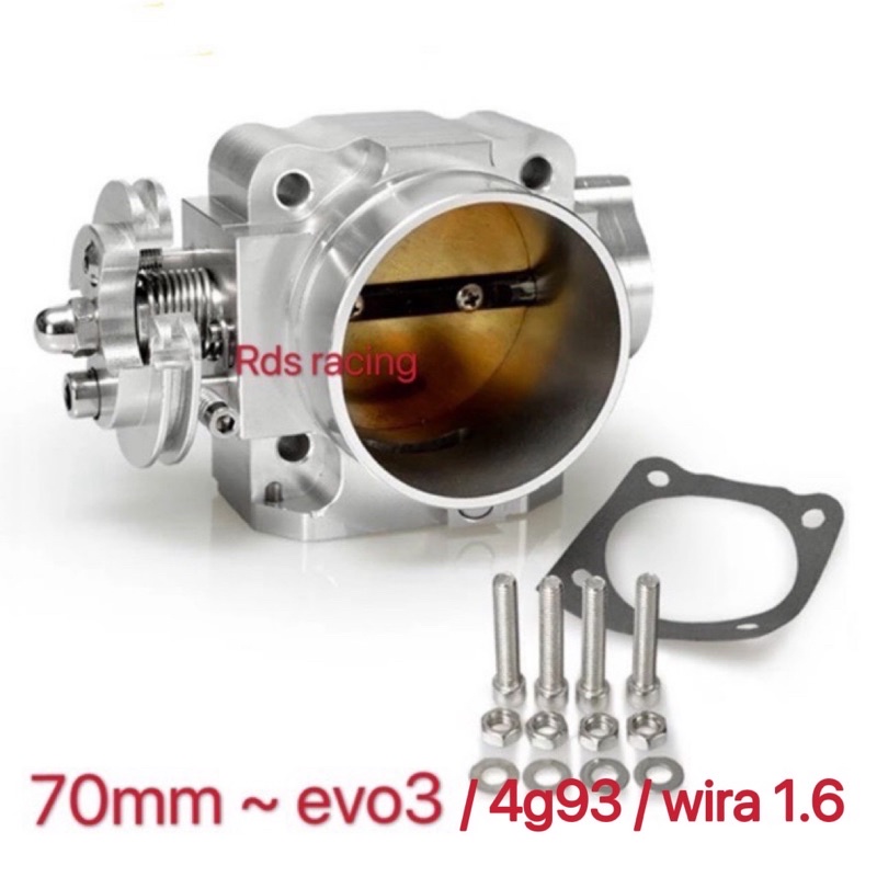 Throttle body 70mm ~ evo3 / 4g63 /4g93 / gsr / 4g92 / 4g91 / evo 3 ...