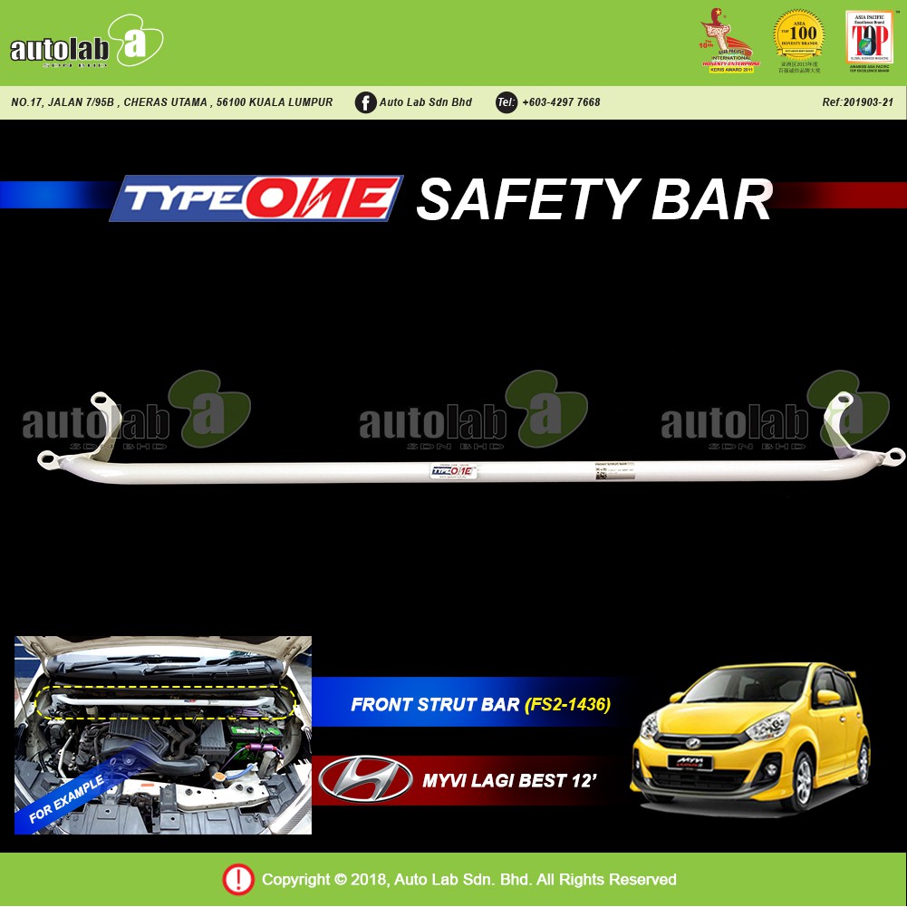 type one safety bar myvi