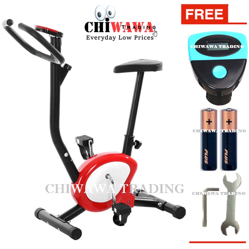 【FREE 】Lightweight Exercise Bicycle Fitness Spin Bike  Cycle Sport Gym Workout