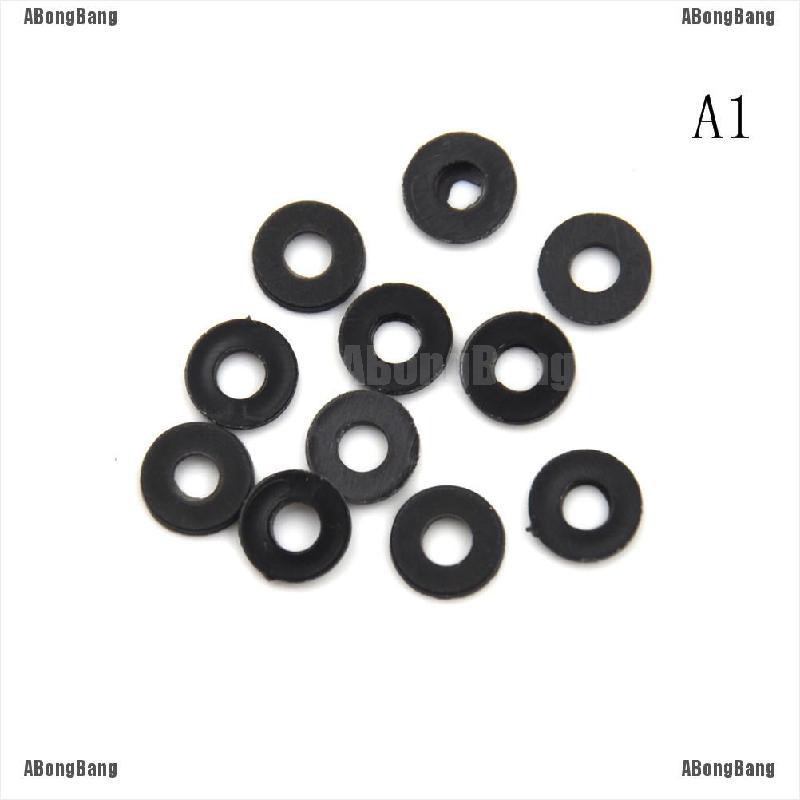 M3 M4 M5 M6 M8 M10 M12 ^S Form A Plastic Black Thick Neoprene Rubber Washers 