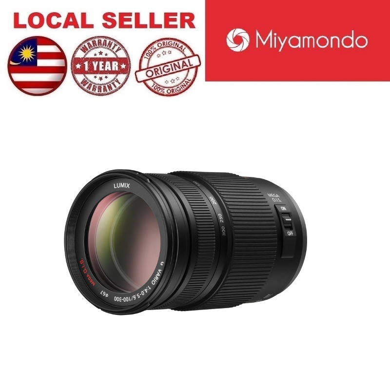 Panasonic Lumix G Vario 100 300mm F4 0 5 6 Ii Ois Lens Shopee Malaysia