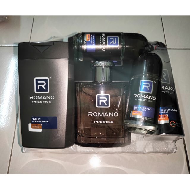 Perfume Romano Prestige ORIGINAL GIFT SET Shopee Malaysia