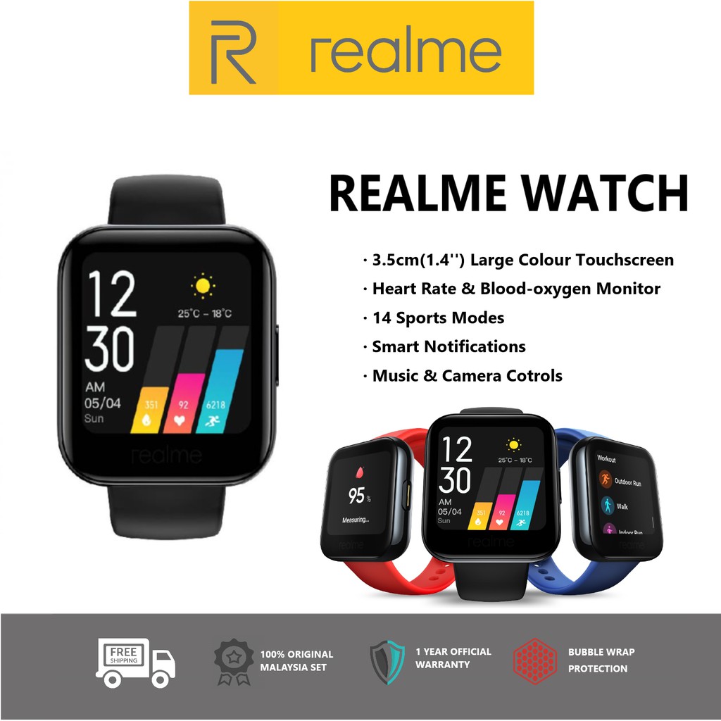 real mi touch watch