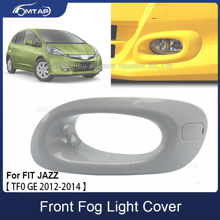 MTAP Front Bumper Fog light Cover Hood Garnish For HONDA JAZZ TF0 