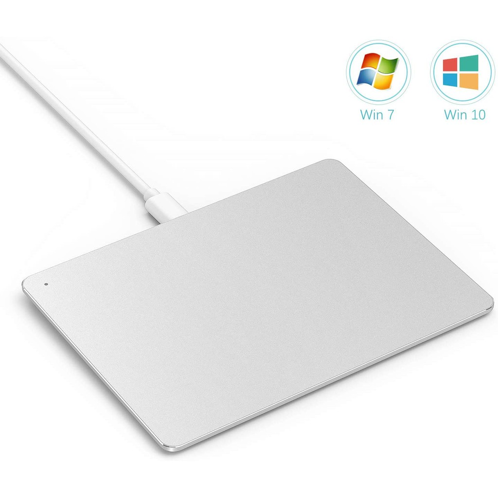 USB Touchpad Trackpad, Jelly Comb Ultra Slim Portable Aluminum USB Wired Touchpad [Ready Stock
