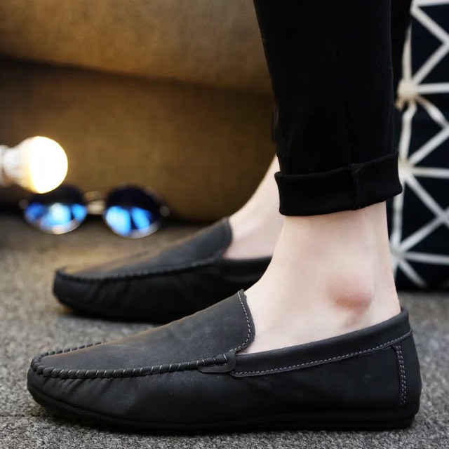 Men Plain Loafer | Shopee Malaysia