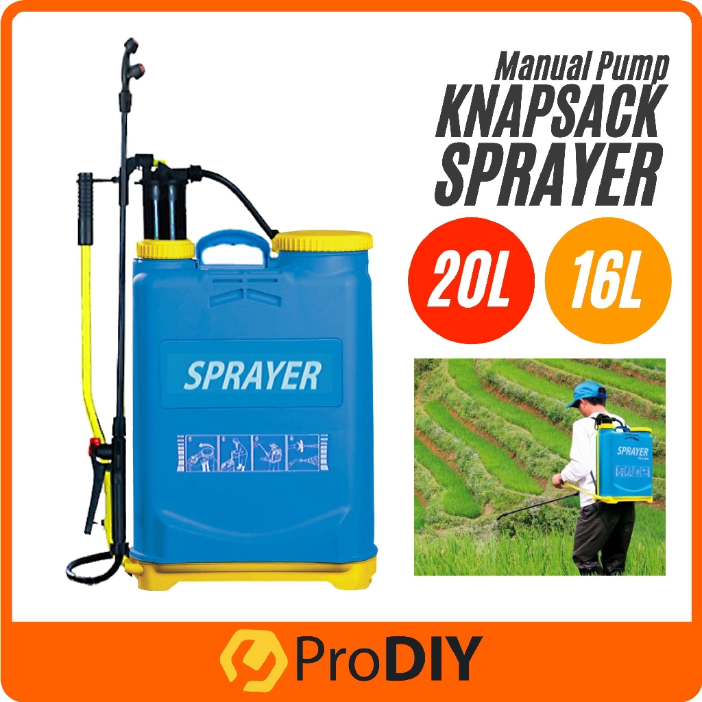 Manual Agricultural 16 20 Litre Knapsack Pressure Spot Sprayer Pam