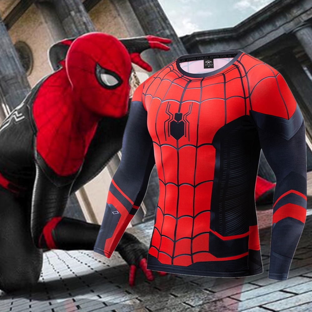 spiderman long sleeve top