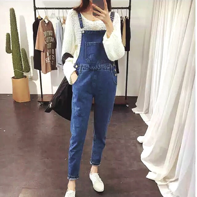 shopee overall jeans