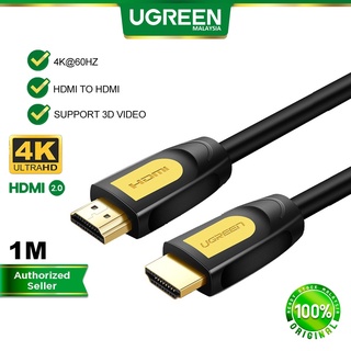 UGREEN HDMI Cable 4K 60Hz HDMI Male to Male 2.0 Premium High Speed Monitor Video 18Gbps 3D HDR 60Hz PS4 Laptop PC