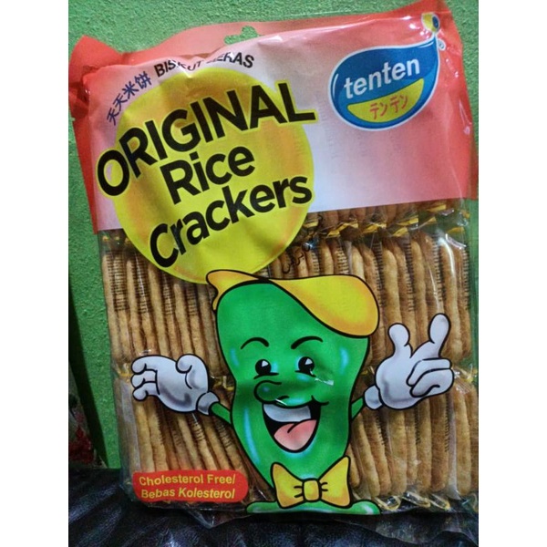TEN TEN ORIGINAL RICE CRACKERS / BISKUT BERAS / HALAL RM 0.50 SEN / 1