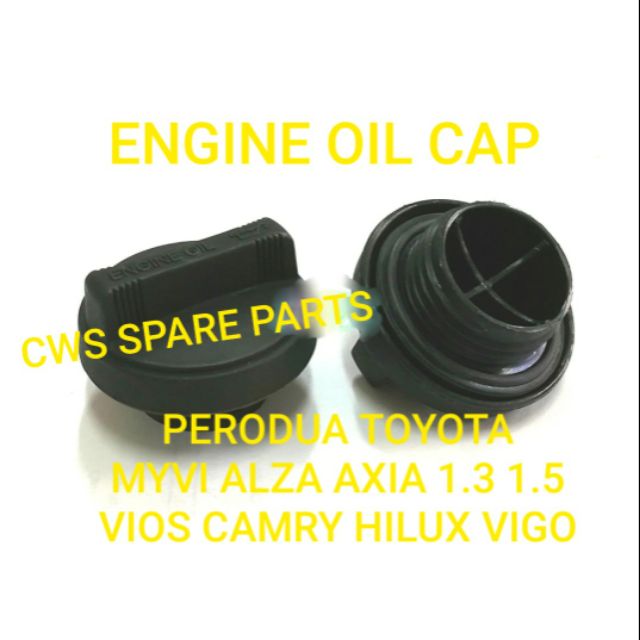 ENGINE OIL CAP PERODUA TOYOTA MYVI ALZA AXIA BEZZA VIOS 