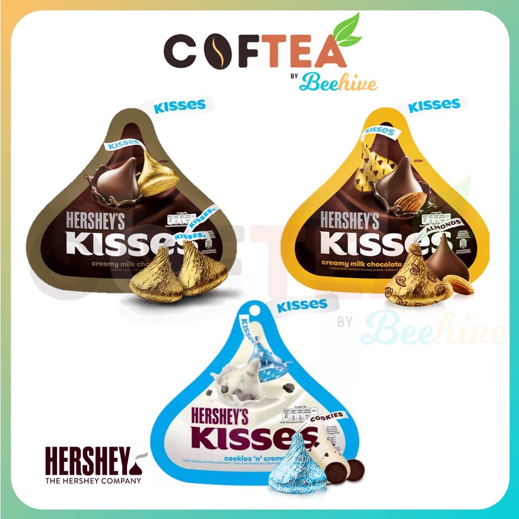 Hershey's Kisses Almonds Creamy Milk Cookies & Cream Chocolate Hersheys
