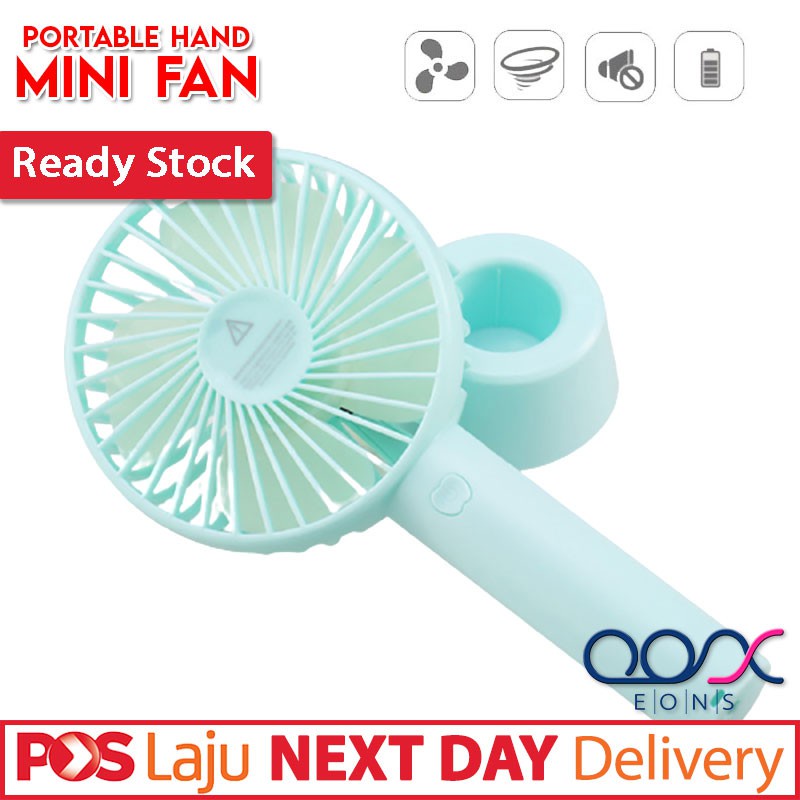 3 LEVEL SPEED Handheld N9 Fan Rechargeable Battery Operate Desk Cooling Fan Gadget Kipas Pegang Tangan 小型手提风扇