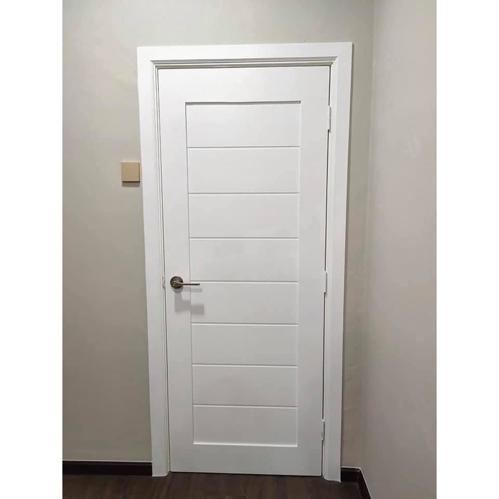 Pintu Kayu Rumah Full Solid Wooden Door Modern Designer Door (Tidak