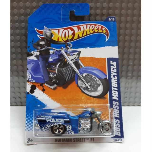 hot wheels police motorcycle