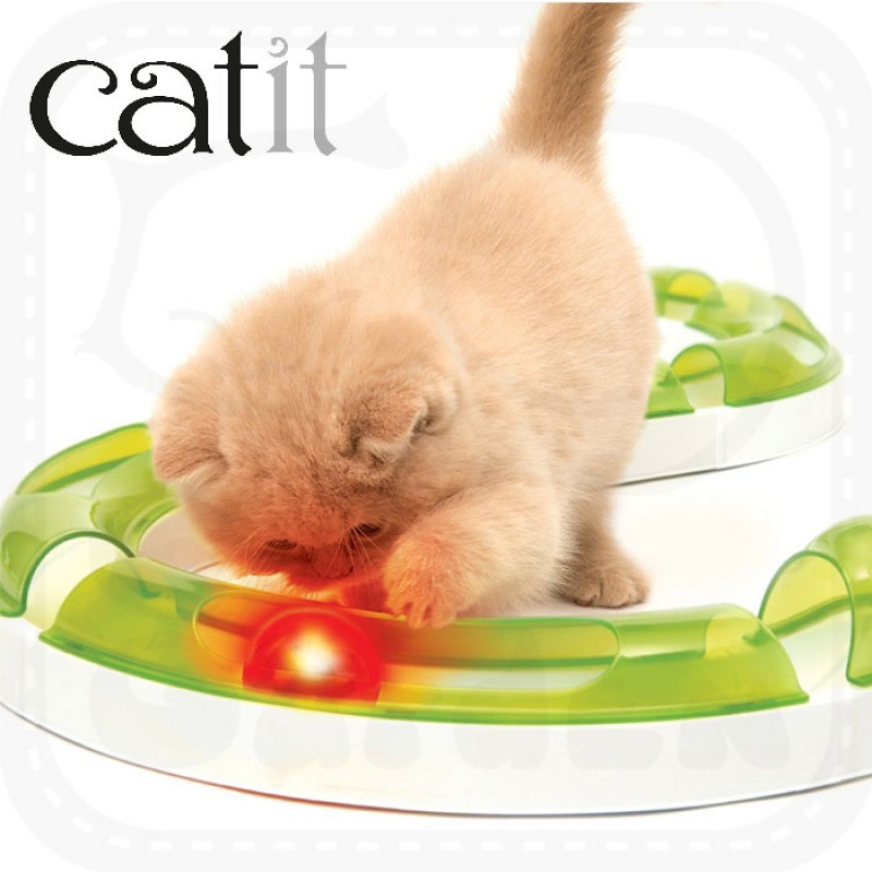 Catit 2.0 Fireball for Circuit, Light Up Ball Toy for Cats Shopee