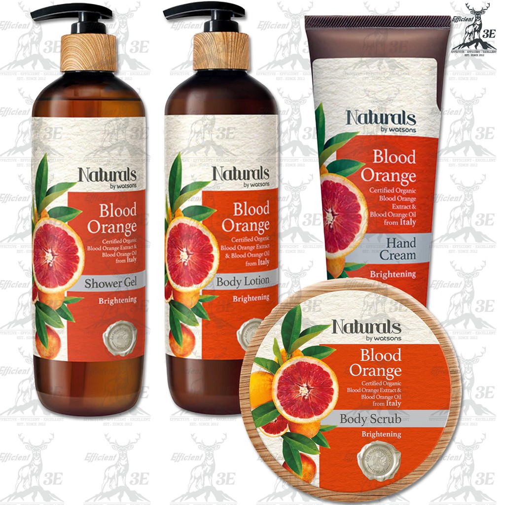 Watsons 屈臣氏 Naturals By Watsons Blood Orange Blood Orange From Italy Shopee Malaysia