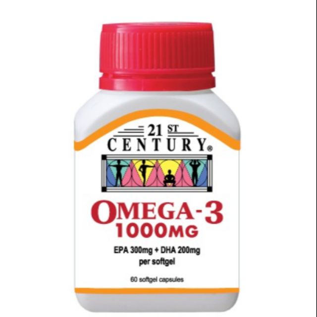 21st century omega 3 1000mg