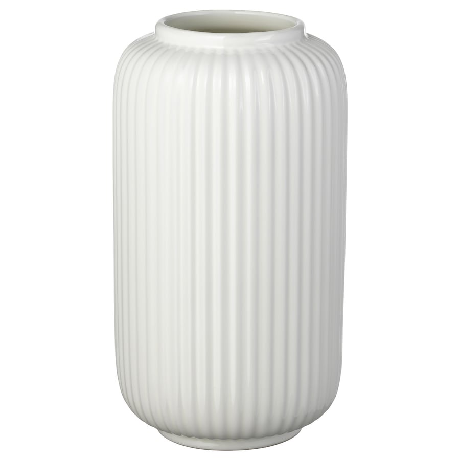 IKEA STILREN Vase White 22 cm Shopee Malaysia