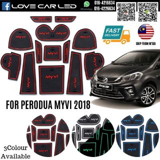 PROTON / PERODUA RED BLUE WHITE Interior Slot Mat Storage 