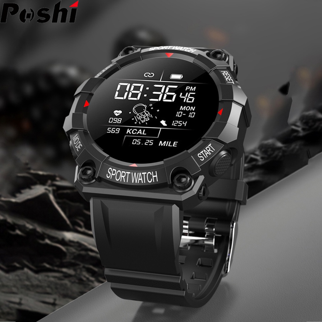 Original POSHI Smart Watch Men Color Screen IP67 Waterproof Sport ...