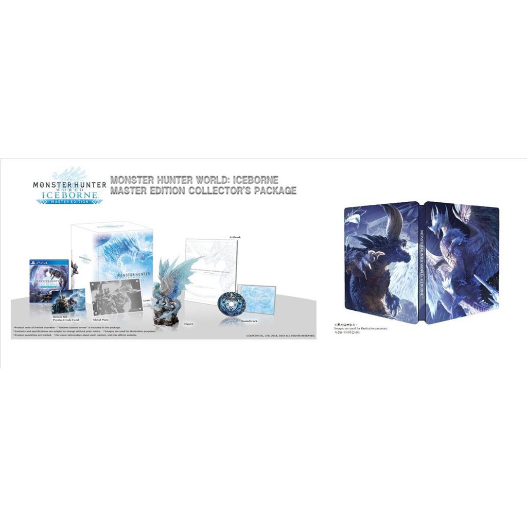 Ps4 Monster Hunter World Iceborne Collector Edition Collector Package R3 English Chinese Shopee Malaysia