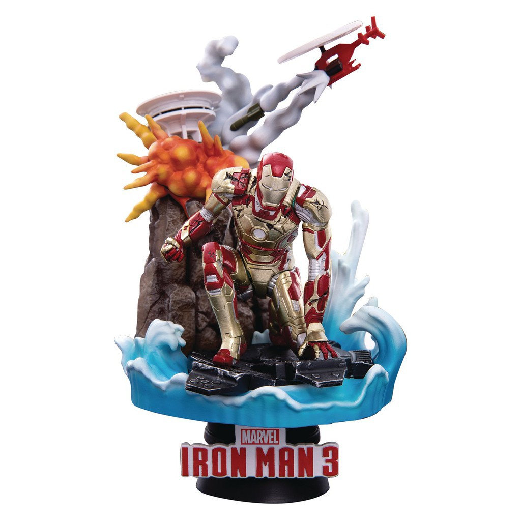 Beast Kingdom Marvel D Select Iron Man Mark 42 Readystock - iron man mark 42 roblox