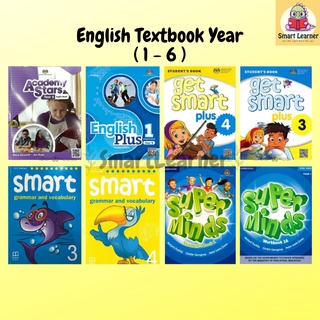 [SB] English Textbook Year 1,2,3,4,5,6 Buku Teks English (Super minds & Get Smart Plus & English Plus)