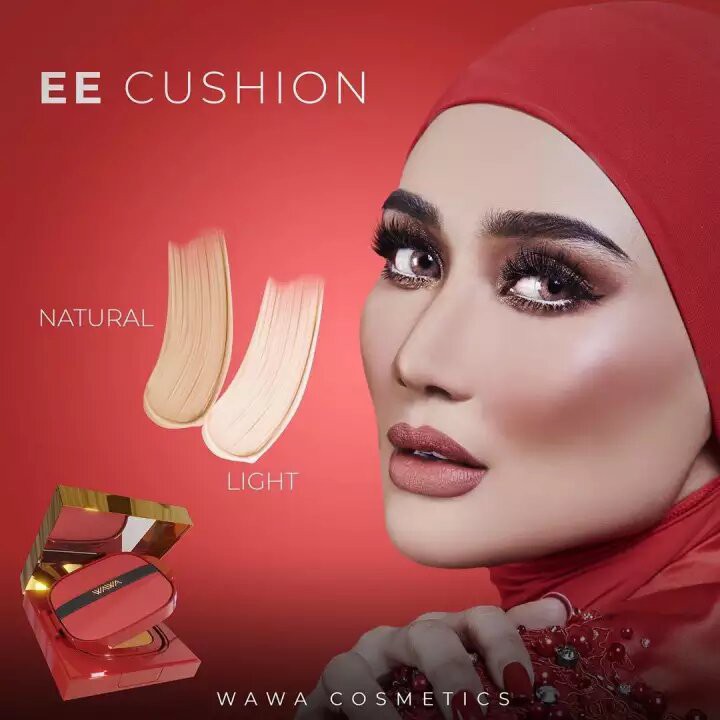 EE CUSHION RED EDITION WAWA COSMETIC ❤FREE GIFT