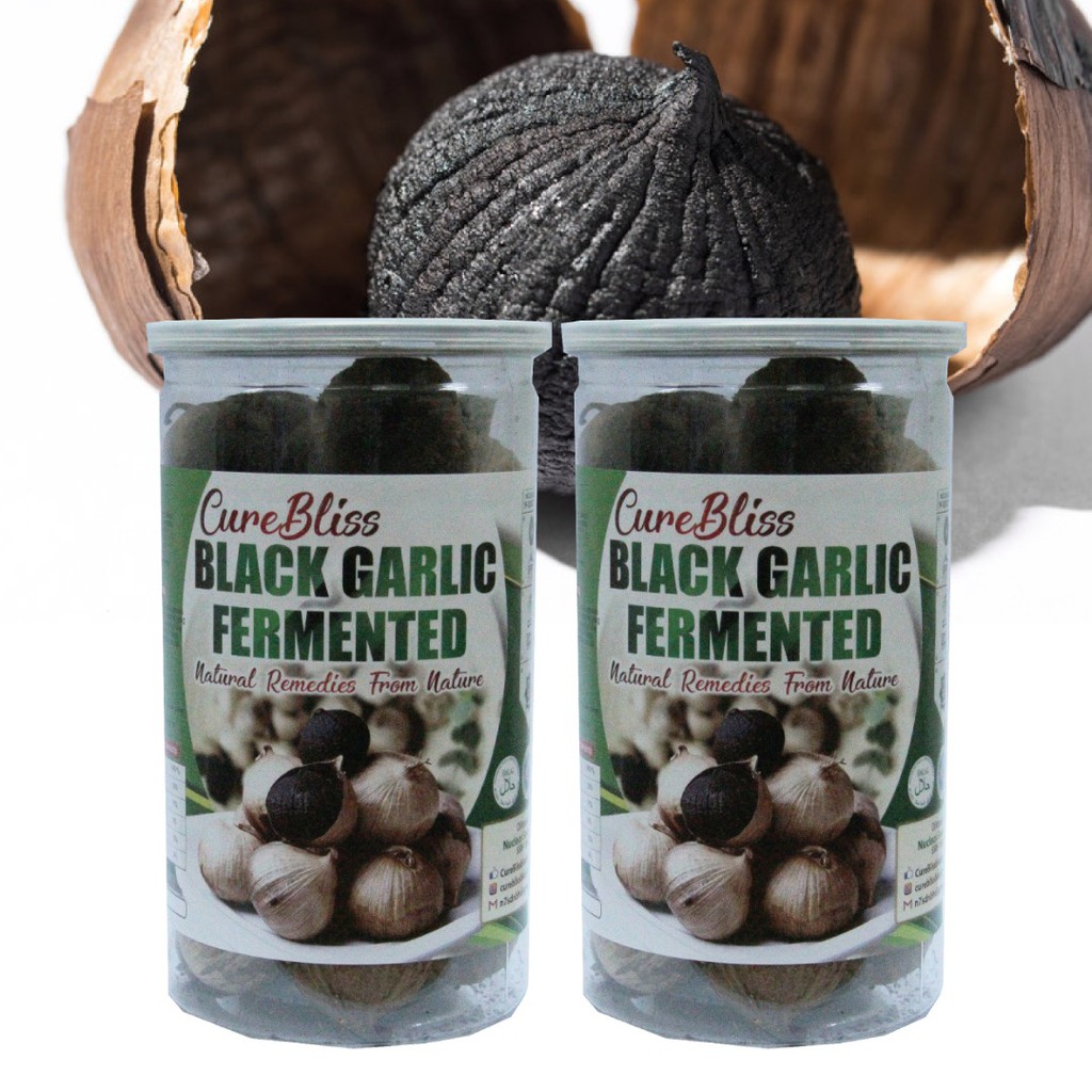 Black Garlic 100 Fermented (2 Botol) Shopee Malaysia