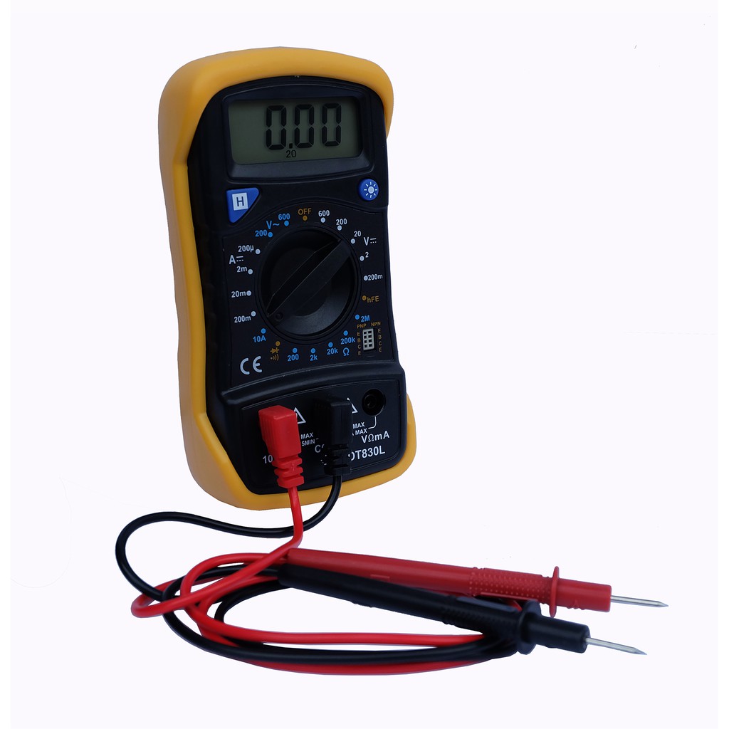 Digital Multimeter and Tester with LCD Backlight Display and Data Hold Shopee Malaysia