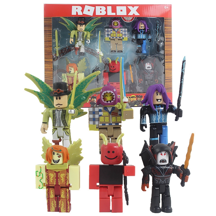 New Roblox Virtual World Devil Angel Building Block Doll Pvc Action Figure With Accessories Kids Toy Gift Shopee Malaysia - toysvirtual world roblox blocks doll knight age 4 dolls