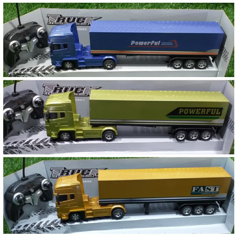 Kontena Lori Kargo Scania Trailer RC 