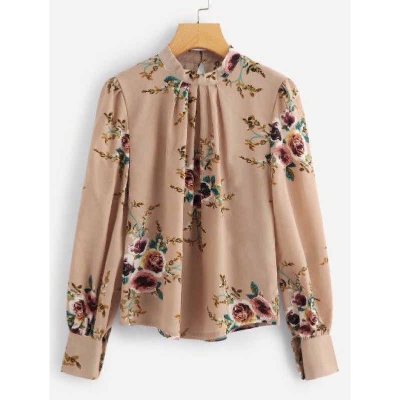 FLORAL BLOUSE (LOCK LIVE ONLY)