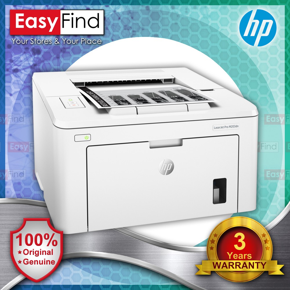 Hp Laserjet Pro M203dn Printer G3q46a Shopee Malaysia