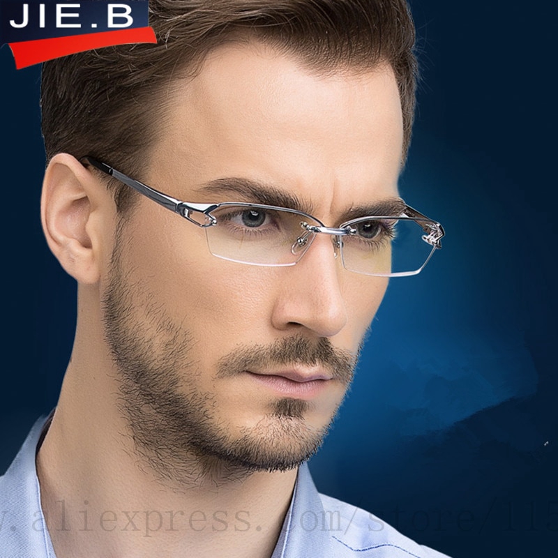 titanium frameless eyeglasses