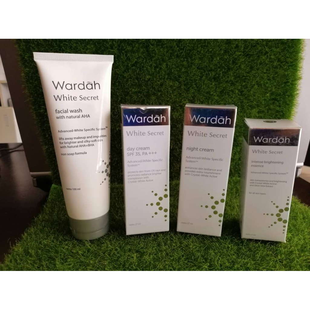 WARDAH White Secret 4 In 1 Series | Shopee Malaysia