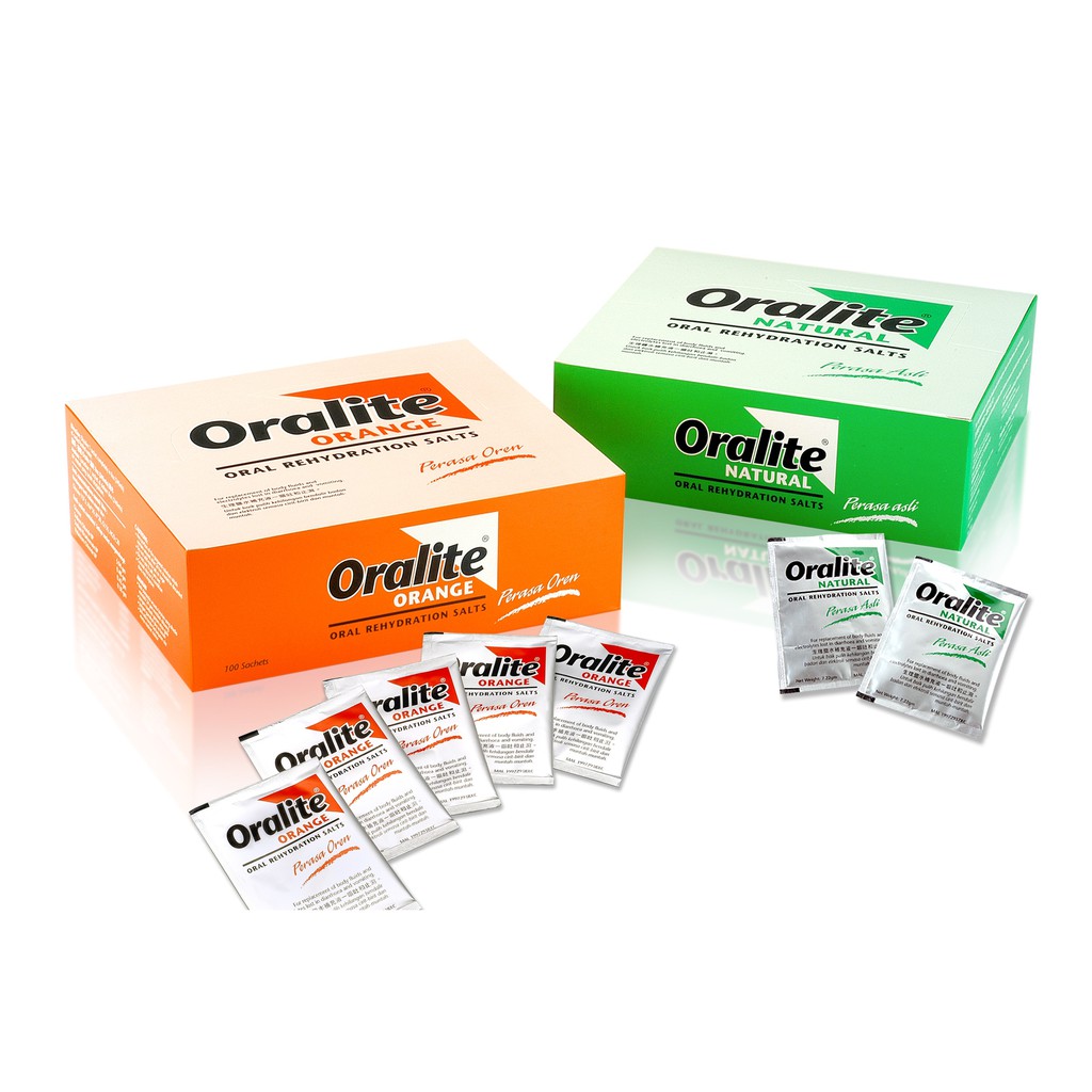 Oralite Orange Oral Rehydration Salts 10 S Shopee Malaysia