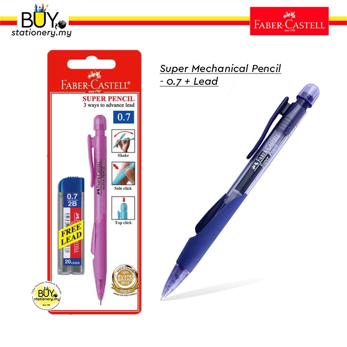 side click mechanical pencil