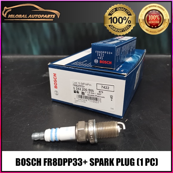 (1 PC) BOSCH FR8DPP33+ Spark Plug - Mercedes Benz W163 W203 W210 W211 ...