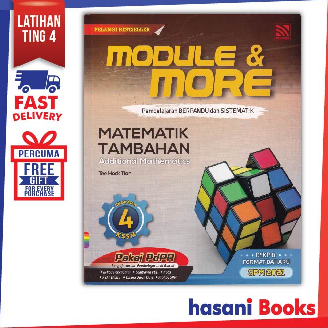 Hasani Pelangi Module More Matematik Tambahan Tingkatan 4 Dwibahasa 9789672930013 Shopee Malaysia