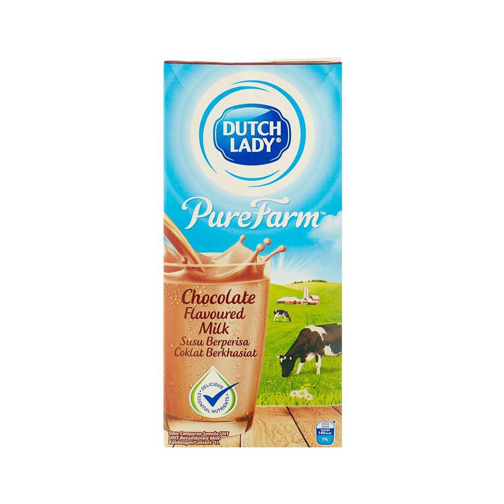  Dutch  Lady  Chocolate Milk 1 Liter Shopee Malaysia