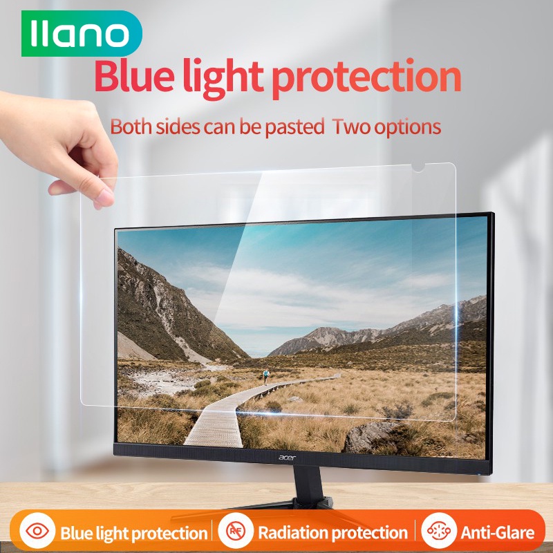 llano [13.3" 32"] Anti Blue Light Screen Protector For Laptop Monitor