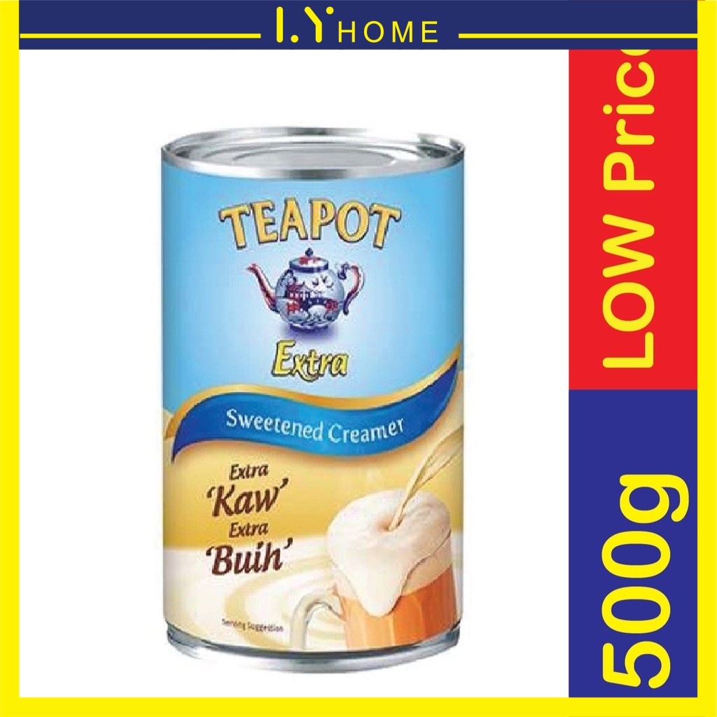 TEAPOT CONDENSED MILK EXTRA CREAM KRIMER MANIS KAW 500g Shopee Malaysia