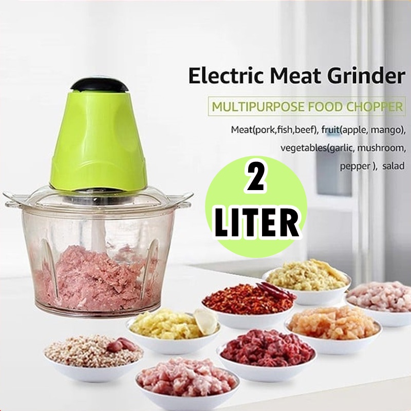 (2 Liter) Meat Grinder electric cooking machine Multipurpose blender