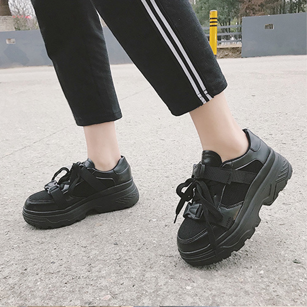 chunky black shoes