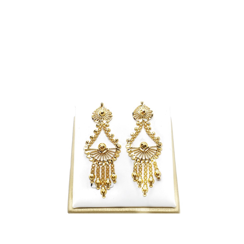 916 Gold Earring 4 75 Abb Shopee Malaysia