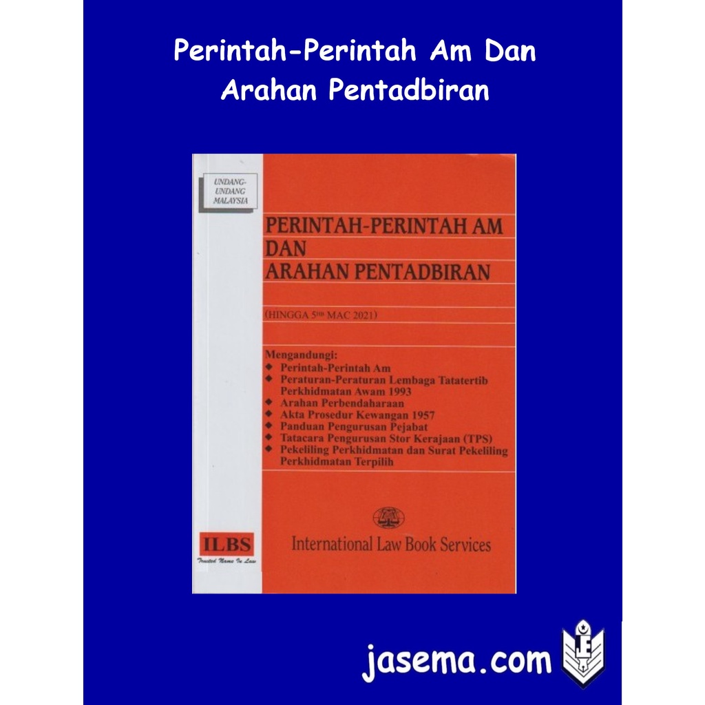 Peperiksaan Kerajaan Perintah Perintah Am Dan Arahan Pentadbiran Textbooks On Carousell